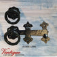 Heavy Duty Cast Iron Gate latch set 187mm Long - Vintique Concepts