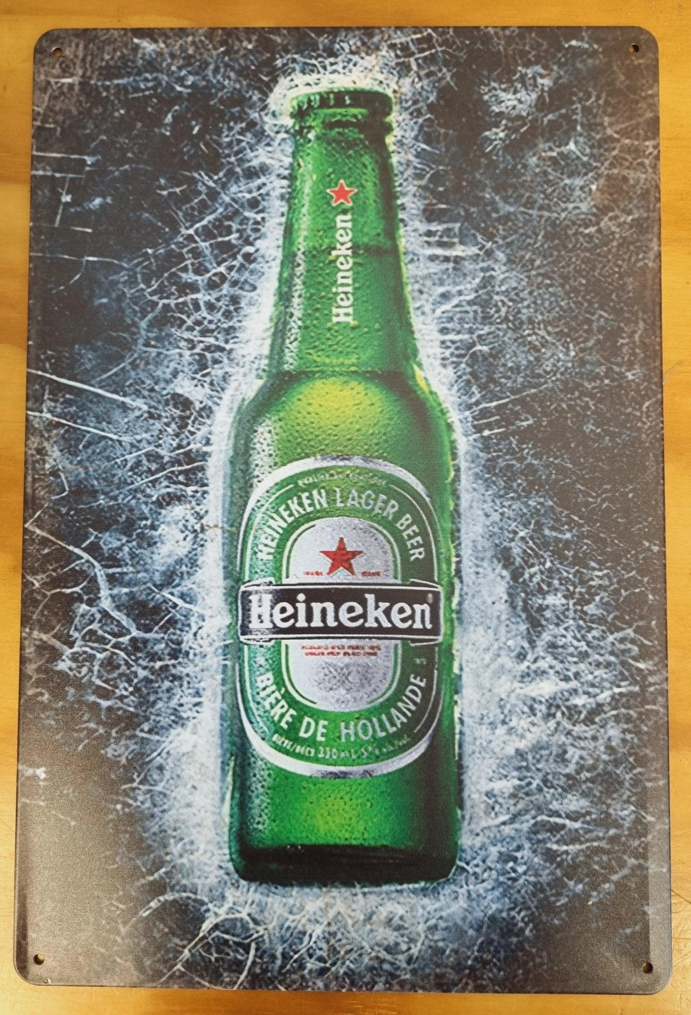 Ice Cold Heineken Bottle...Tin Sign - 30cm x 20cm * - Vintique Concepts