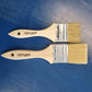 Industrial White Bristle wood handle paint brushes-Vintique Concepts