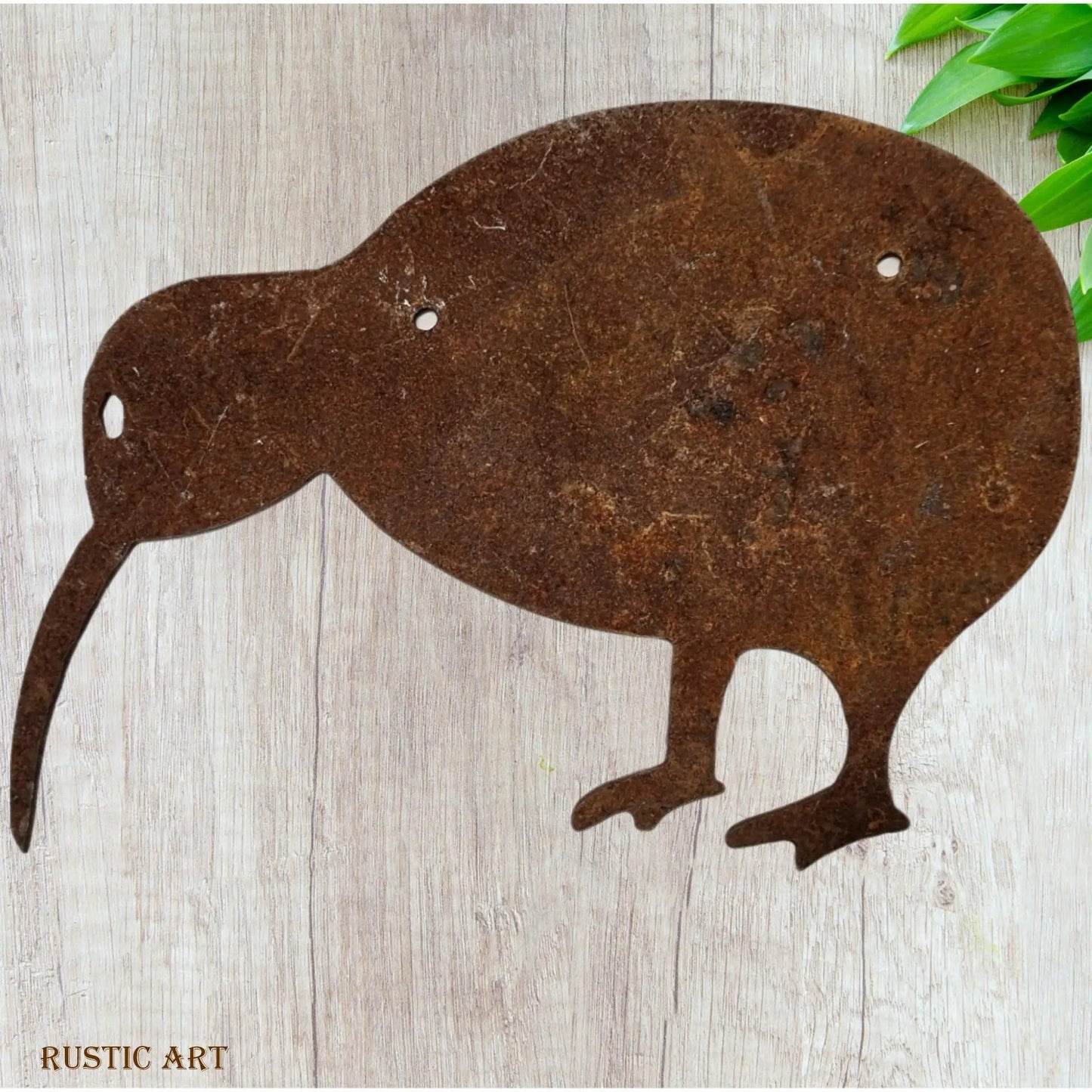 LARGE KIWI metal Bird gift ideas nzVintique Concepts