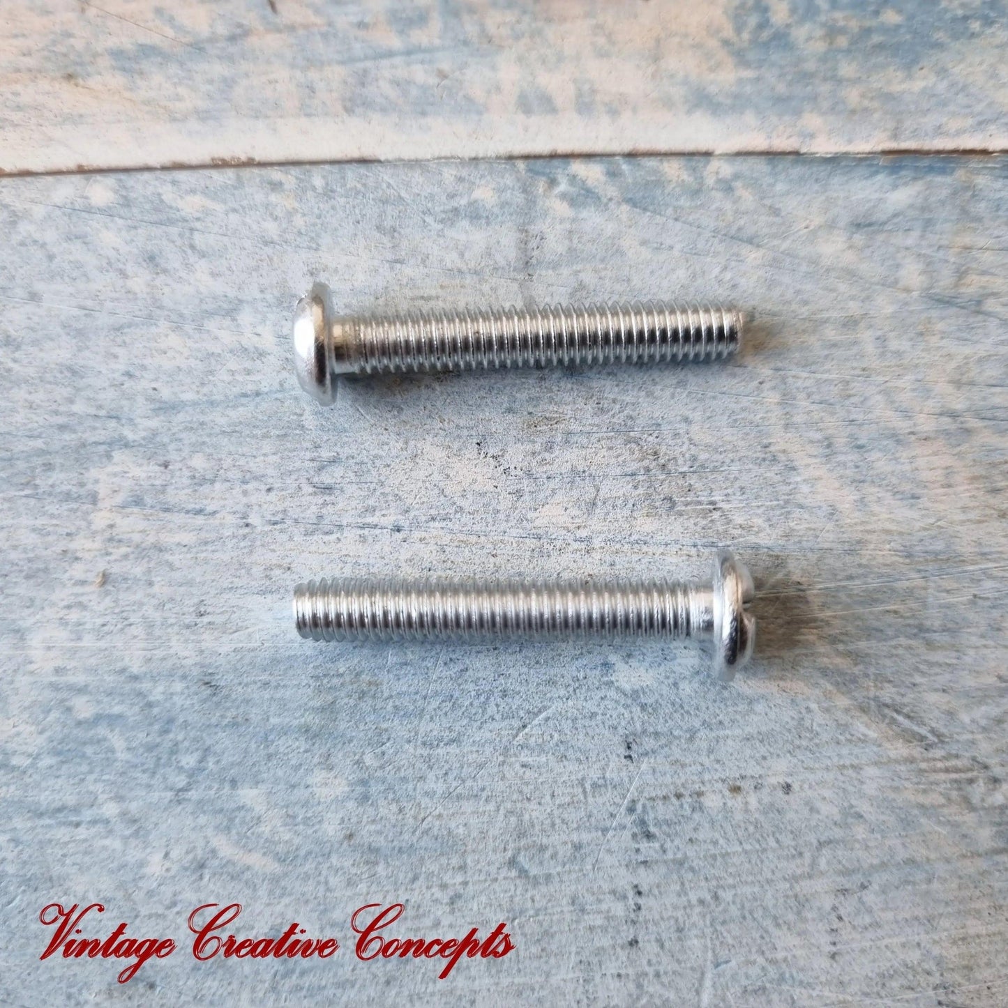 M4 Screws for Cabinet Knobs and handles 25mm long (pair)-Vintique Concepts