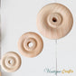 Maple Classic wood wheel 32mm (6.35mm axel) for toys-Vintique Concepts