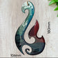 Moana (Sea) maori epoxy metal