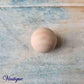 Natural Wood Round Ball furniture knob 25mm dia - Vintique Concepts