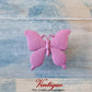 Pink Butterfly Drawer & dresser Knob pull handle  63mm x 54mm-Vintique Concepts