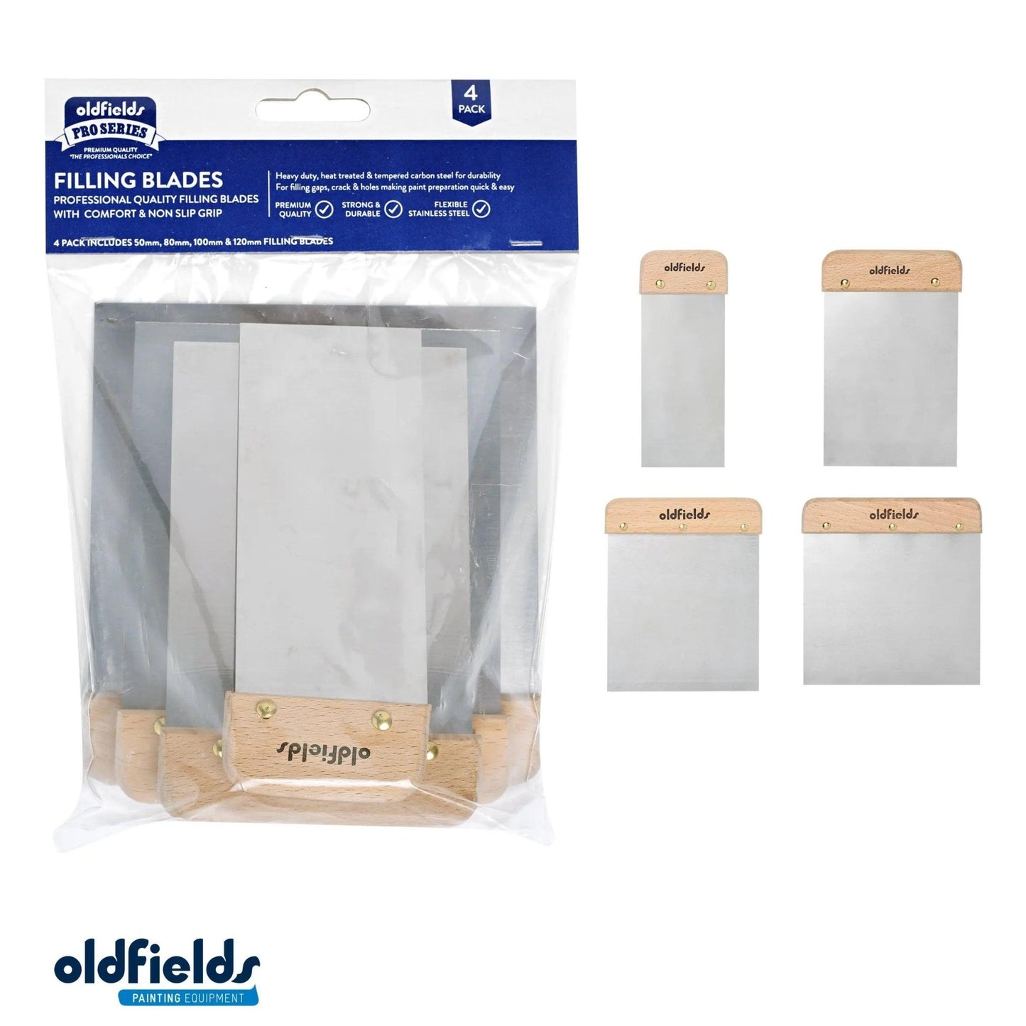 Pro Series Flexible Filling Blades from Oldfields-Vintique Concepts