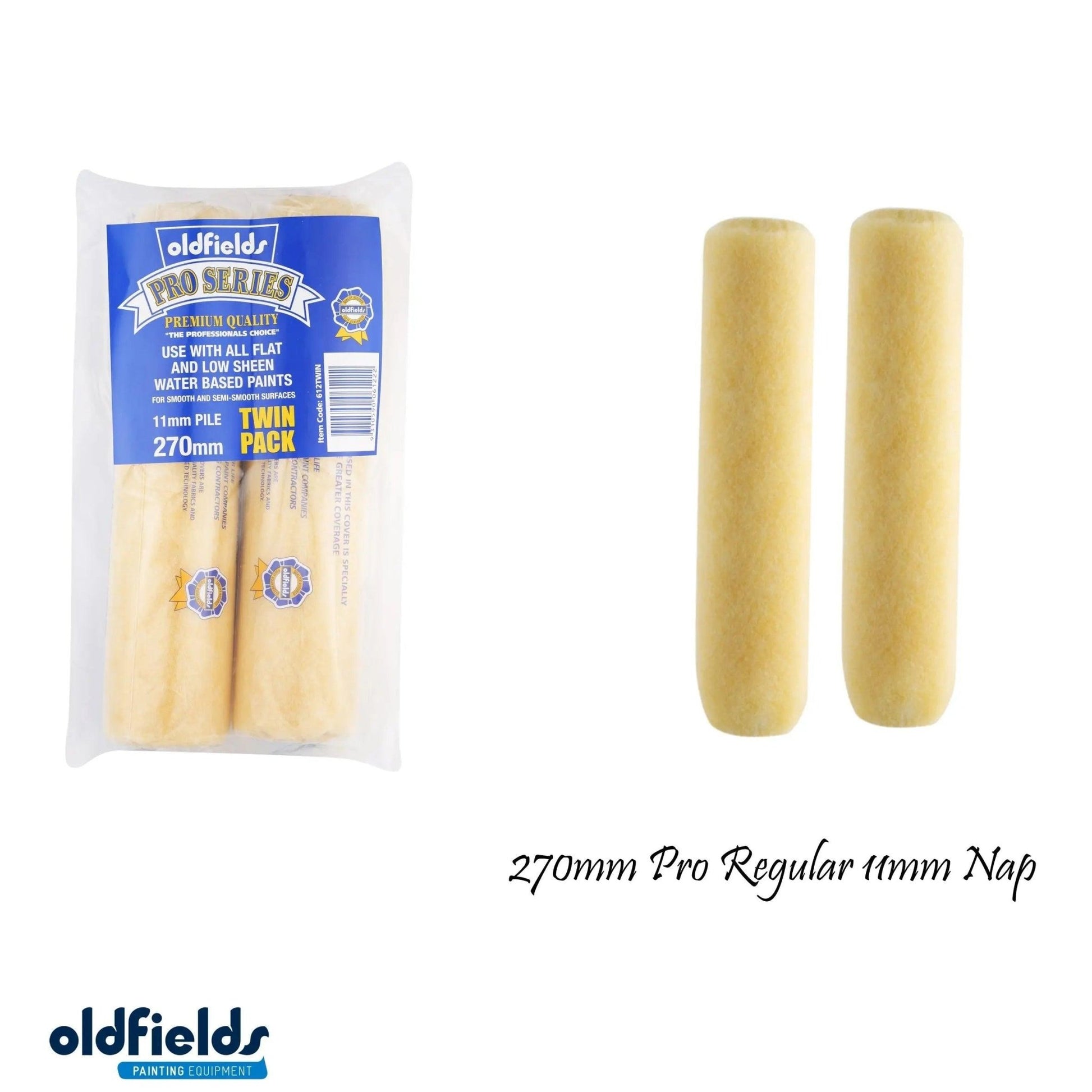 Pro Series Professional 11mm Nap Paint Roller Sleeves from Oldfields - Vintique Concepts