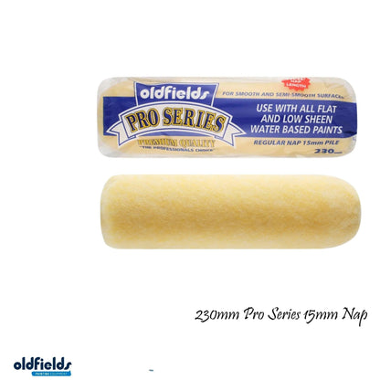 Pro Series Professional 15mm Nap Paint Roller Sleeves from Oldfields-Vintique Concepts