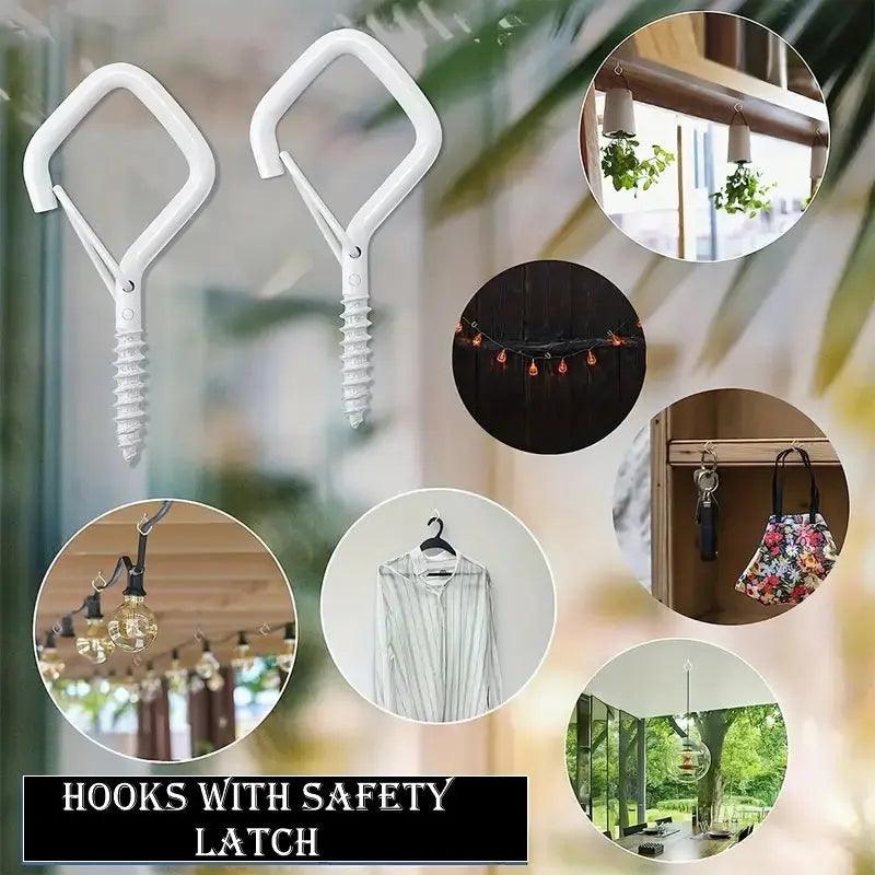 Q - Hook hanging hook for planters,lamps,strings,ceilings etc(pkt of5) - Vintique Concepts