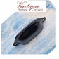 Rectangle Hooded Cup Pull 98mm Long- Black-Vintique Concepts