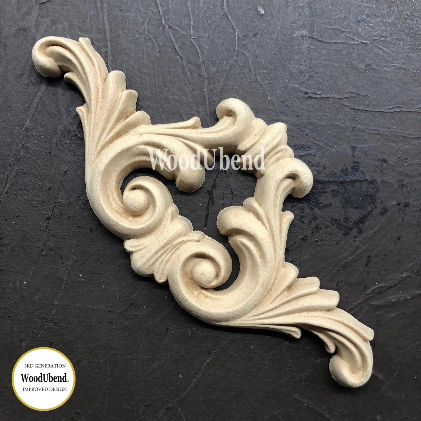 Regal Pediments 10x21cm From WoodUBend (pack of 2 or sold individually) WUB1297-Vintique Concepts