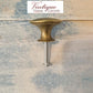 Smooth Alloy Antique Gold 30mm Drawer or Cabinet Knob-Vintique Concepts