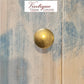 Smooth Alloy Antique Gold 30mm Drawer or Cabinet Knob-Vintique Concepts