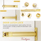 Solid Brass Security Barn Type sliding Bolt 100mm long - Vintique Concepts