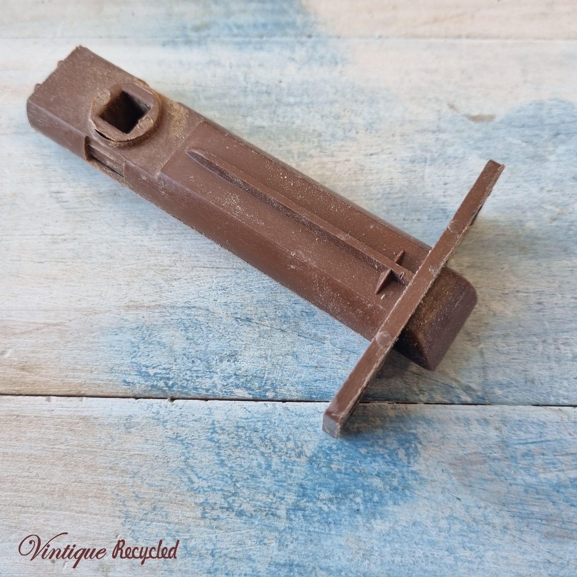 Sylvan Mortice Latch 70mm brown (re-cycled)-Vintique Concepts