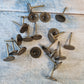 Decorative - Bronze Flat Head Pins Or Upholstery Pins (11mm Dia) Pkt Of 20