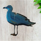 Maori Art - Seagull Metal Art Coated In Pourable Epoxy 135x108mm