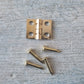 Box Hinges - DollHouse Brass Minute Tiny Butt Hinge 9mm Hige