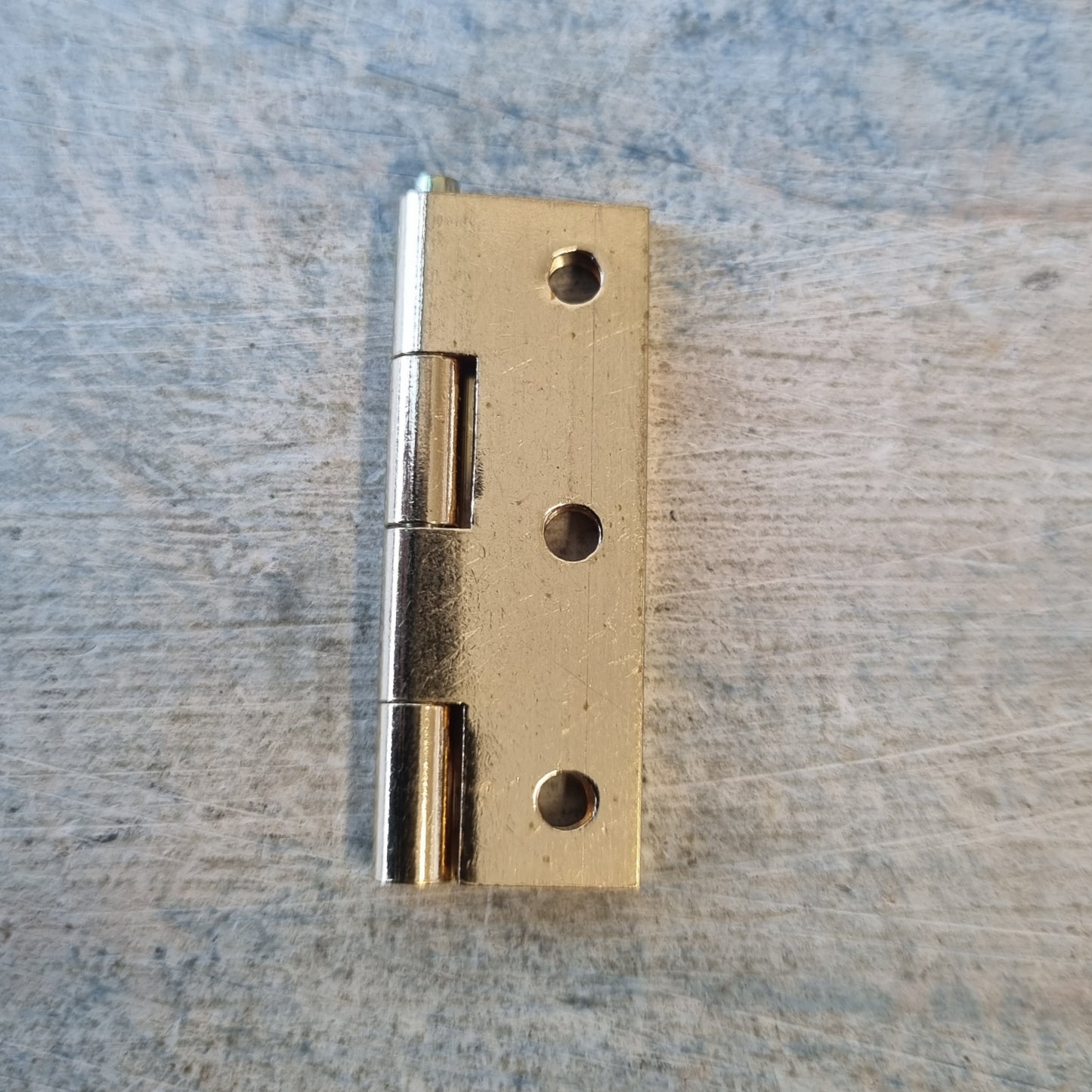 Antique Butt Hinge - Solid Brass Fixed Pin Butt Hinge For Cabinets 38mm High