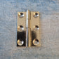 Antique Butt Hinge - Solid Brass Fixed Pin Butt Hinge For Cabinets 38mm High