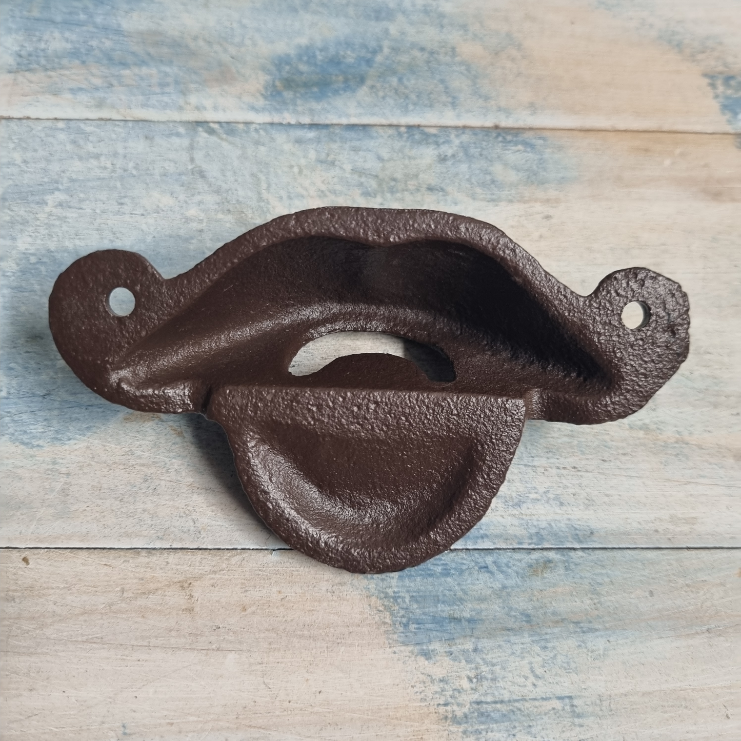 Cast Iron- Mustache-Shaped Wall Mounted Bottle opener for beer bottles etc