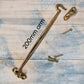 Solid Brass Cabin Hook 200mm long