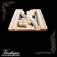 Vino Grape Vine "cut - through" carved wood border trim moulding 80mm wide - Vintique Concepts