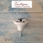 White Ceramic Knob Running Horse 35mm Dia-Vintique Concepts